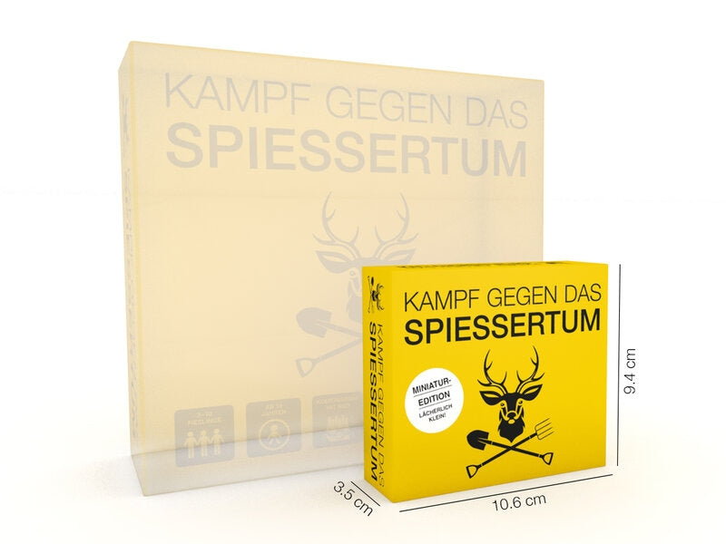 Kampf gegen das Spießertum - Miniatur Edition